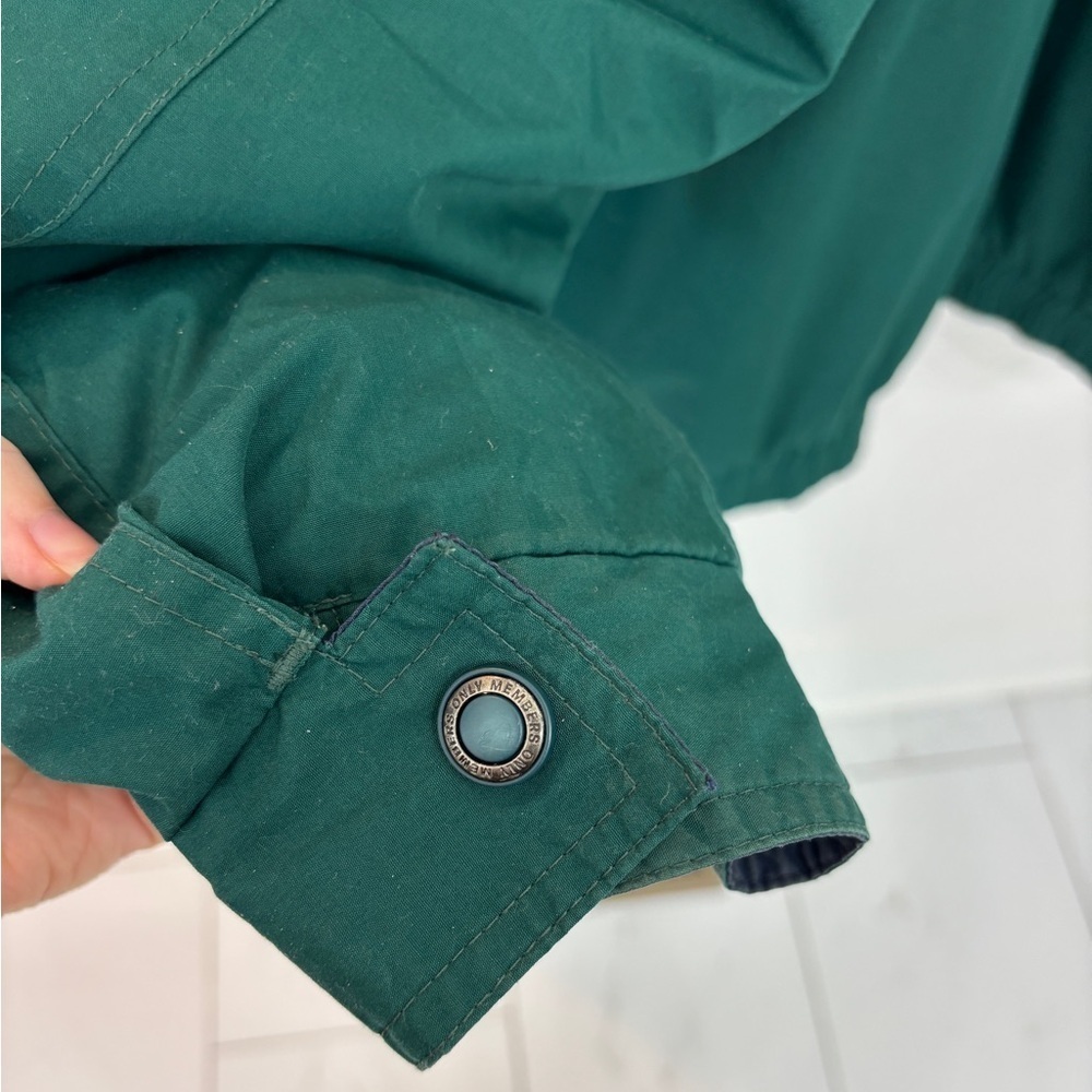 Members Only Green Jacket Mens Vintage Heavy Iconic Racer Quilted Lining XXT - Picture 11 of 16
